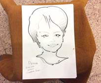 Набросок маркером Регины на формате А4